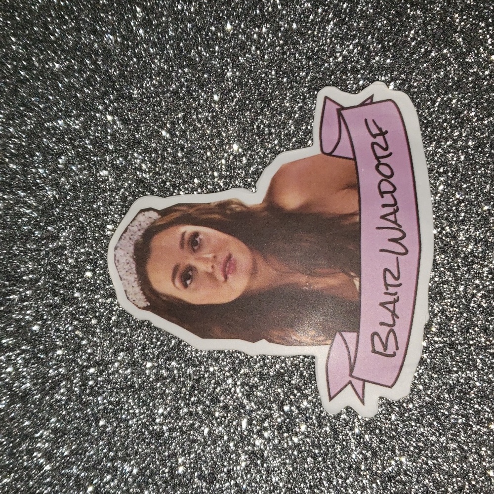 GOSSIP GIRL waterproof sticker TV Show Queen
